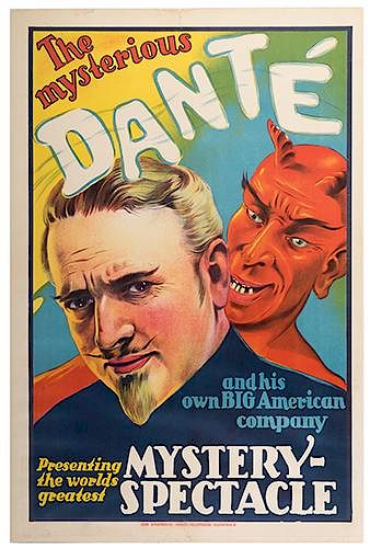 DANTE (HARRY AUGUST JANSEN). The Mysterious Danté.