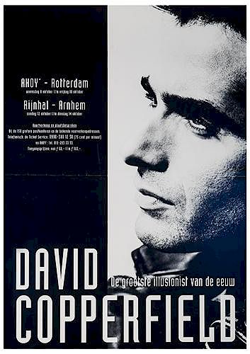 COPPERFIELD, DAVID. Four David Copperfield International Tour Posters.