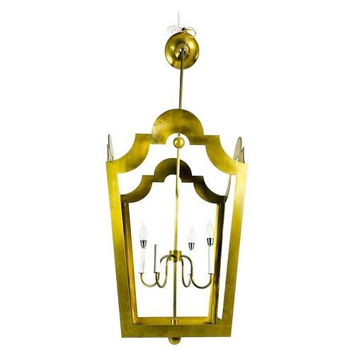 Large -Venetian- Chandelier by Richard Mishaan for The Urban Electric, Solid Brass