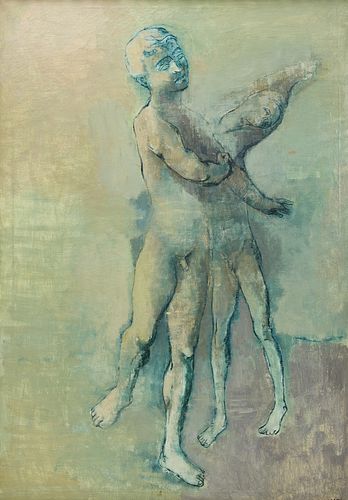 L. Glasson - Portrait of Two Dancers