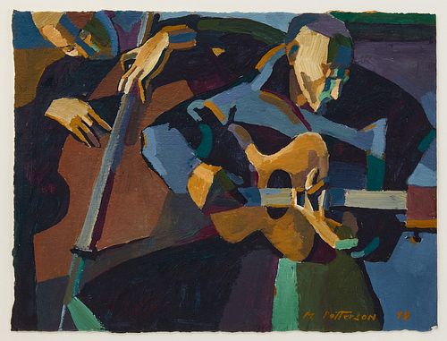 M. Patterson - Painting of Jazz Musicians