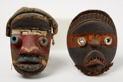 Two African Masks