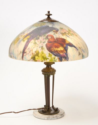 Handel Parrot Lamp