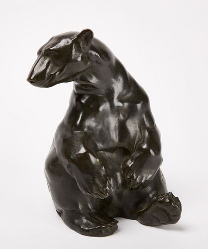 W. Zugel - Bronze Bear