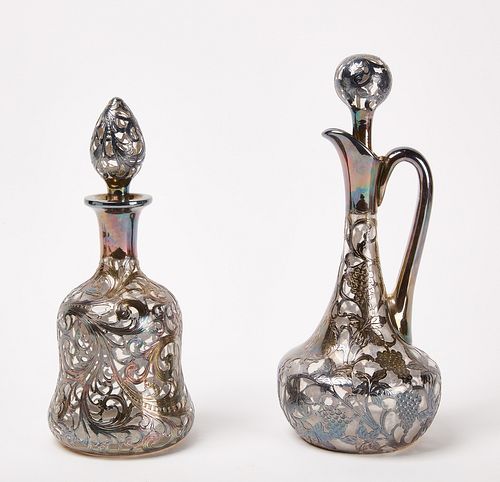 Black Star and Frost Decanters