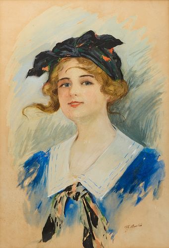 Frederick Boston - Portrait of a Sailor Lady