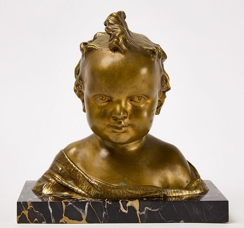 Bronze Bust of a Child