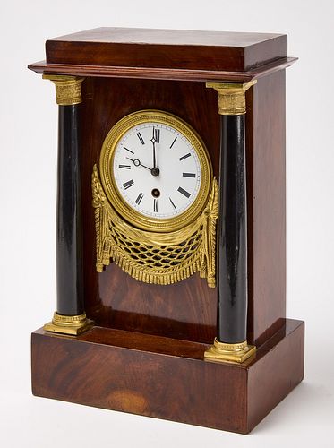 Gilt Bronze Mounted Clock