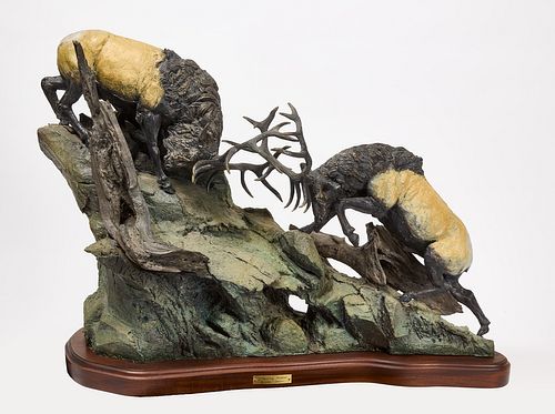Lorenzo E. Ghiglieri - Deer Sculpture