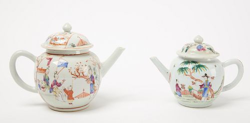 Two Asian Porcelain Teapots