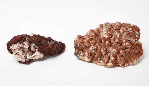 Large Calcite Mineral and Hemimorphite