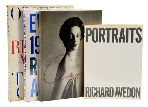 Four Richard Avedon Photography Books
