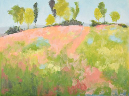 Cynthia Weiss Landscape Painting, Work on Paper