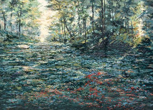 Michael Schofield QUIET MEADOW Serigraph, Signed Edition