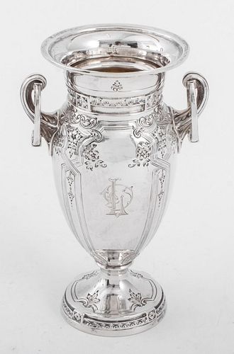 Black, Starr & Frost Sterling Silver Vase, ca 1900