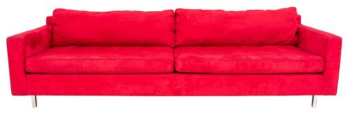 Mitchell Gold + Bob Williams 'Hunter' Red Sofa