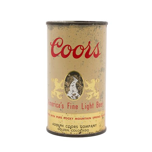 Coors Beer Red Letter Flat Top IRTP
