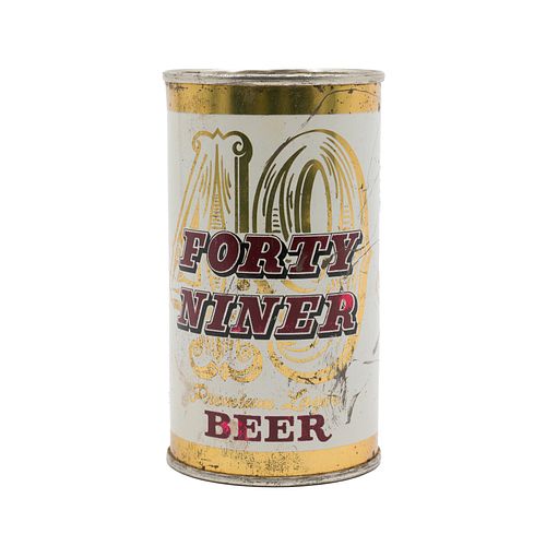 Forty Niner Lager Beer Flat Top