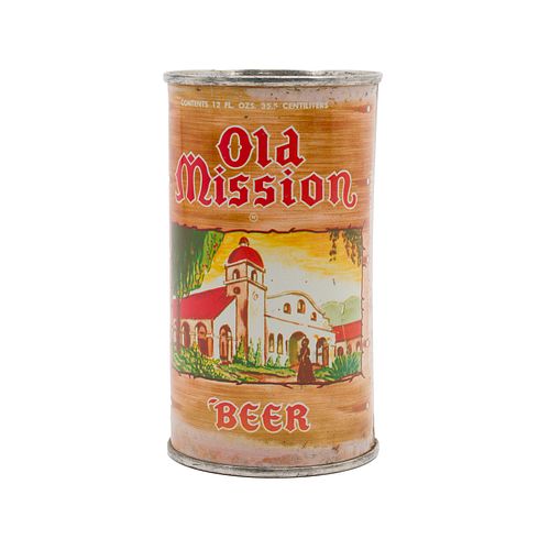 Old Mission Beer Flat Top Can