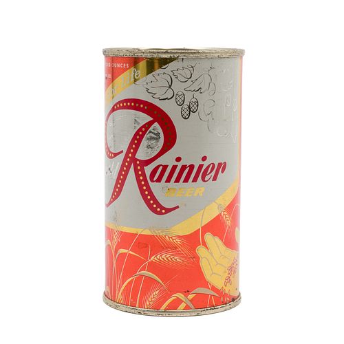 Rainier Beer Special Care Flat Top, Orange