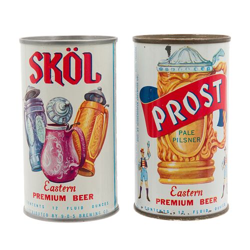 Skol & Prost Eastern Premium Beer Flat Tops