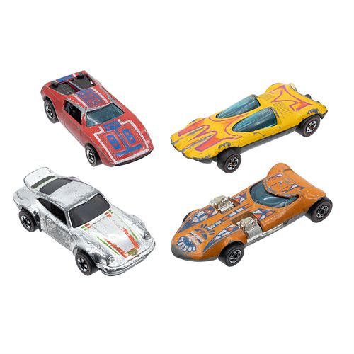 Hot Wheels redlines lot of four, including: Twinmill