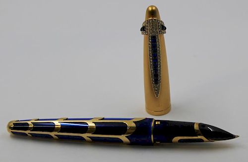 GOLD. Boucheron for Waterman Sapphire and
