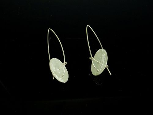 Silver 950 Minimalist earrings
