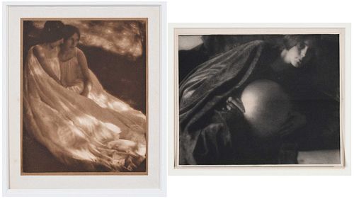 Two Photogravures by George Seeley