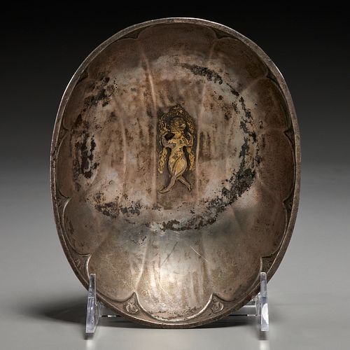 Sasanian silver-gilt bowl, ex-Sotheby's