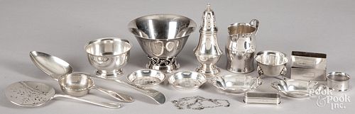 Sterling silver serving pieces and accessories