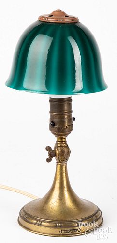 Emeralite boudoir lamp, early 20th c.