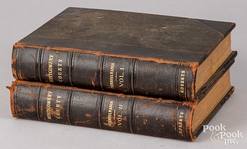 Two volumes, Montgomery County, Pennsylvania books