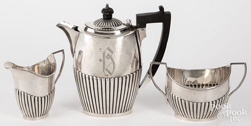 Mappin & Webb sterling silver tea service