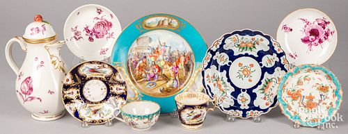 Porcelain, to include Sevres, Dresden, Worcester