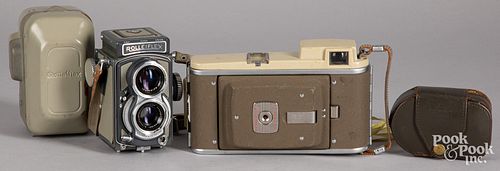 Rolleiflex Franke & Heidecke camera, etc.