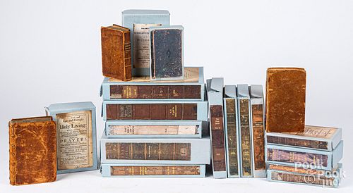 Group of antique religious books