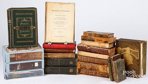 Group of antique books