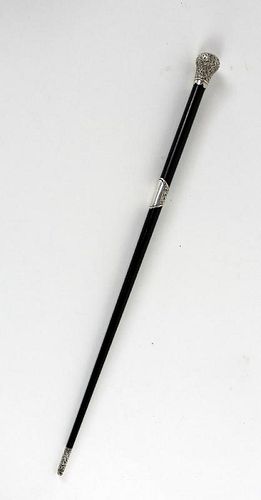 English sterling & ebony conductor's baton