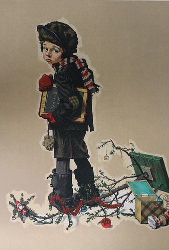 Norman Rockwell - After Christmas