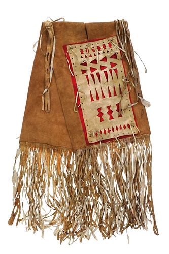 Apache Hide Saddle Bags