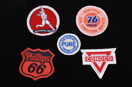 Philips 66, Marathon, Pure, Union & Conoco Patches