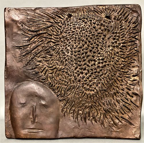 Leonard Baskin (Amer., 1922-2000) Bronze 1959 Sculpture 