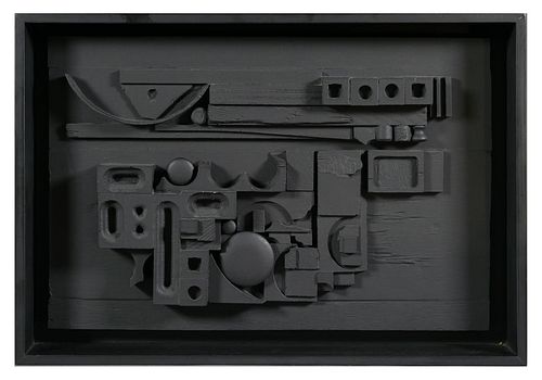 Louise Nevelson (1899-1988) Signed 1981 Sculpture