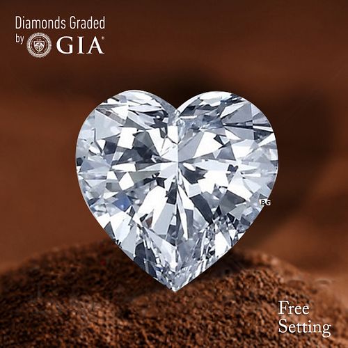 4.73 ct, G/VS2, Heart cut GIA Graded Diamond. Appraised Value: $292,600 