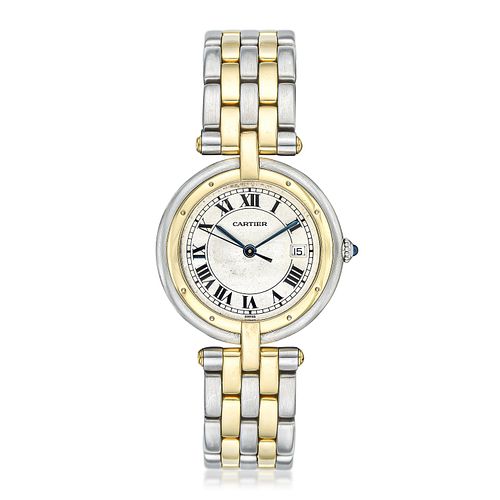 Cartier Panthere Ronde in Steel and 18K Gold