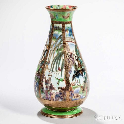 Wedgwood Fairyland Lustre Pillar   Vase