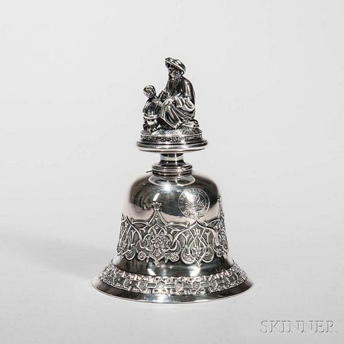 French .800 Silver Bell