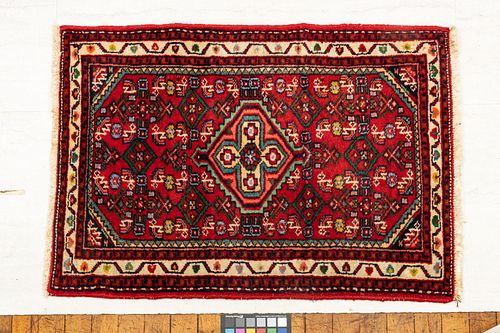 Persian Hamadan Handwoven Wool Rug, W 2' L 3'