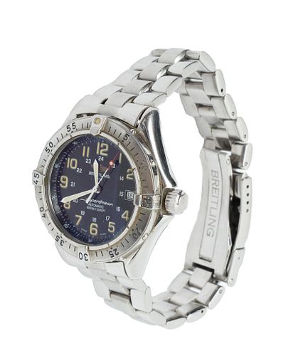 Breitling Super Ocean 1884 Stainless Man's Wrist Watch